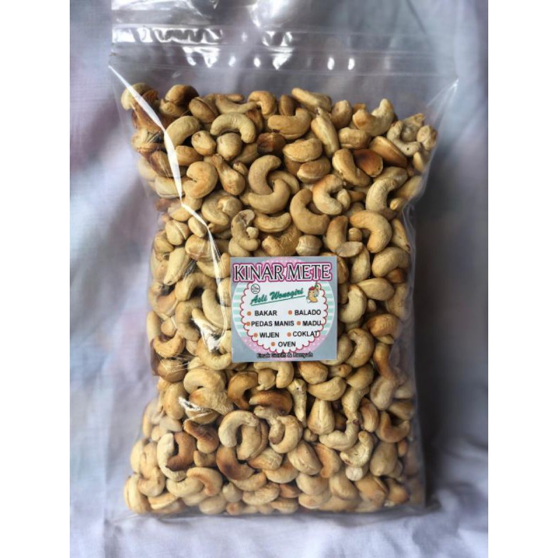 

Kacang Mete Oven asli Wonogiri 1kg[kinar mete]