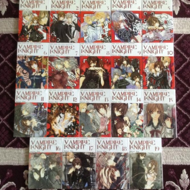 Vampire knight 1-19 tamat