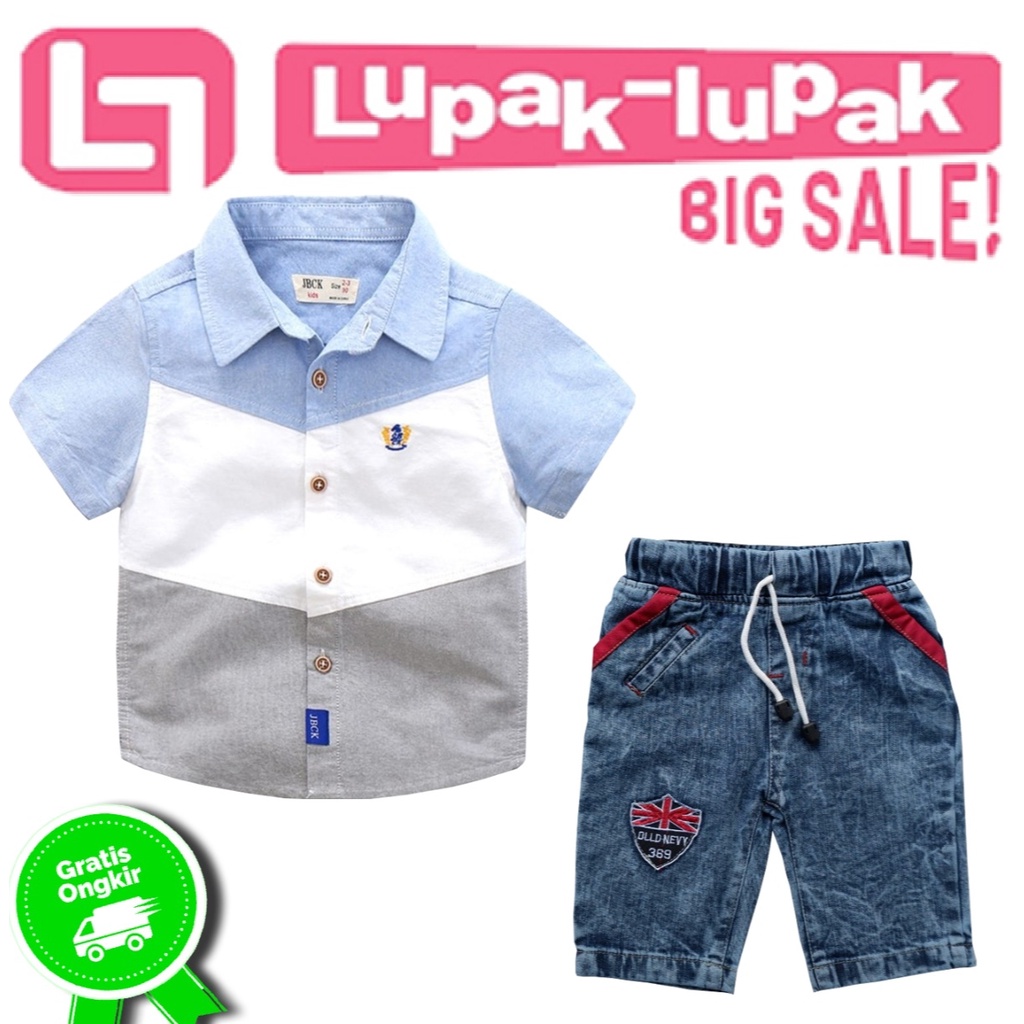 stelan anak laki laki pakaian harian anak baju anak termurah baju anak import