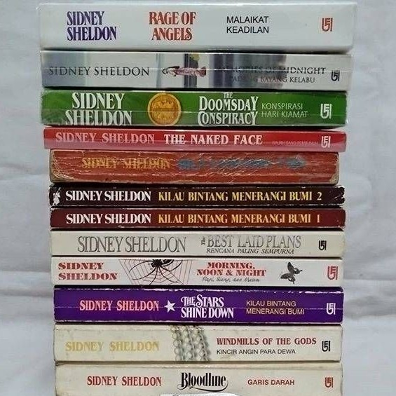 sidney sheldon bekas