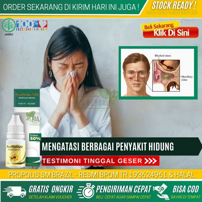 Obat Flu Menahun, Mengatasi Hidung Berbau Busuk, Tetes Hidung Bau Telur Busuk, Penghilang Bau Amis, 