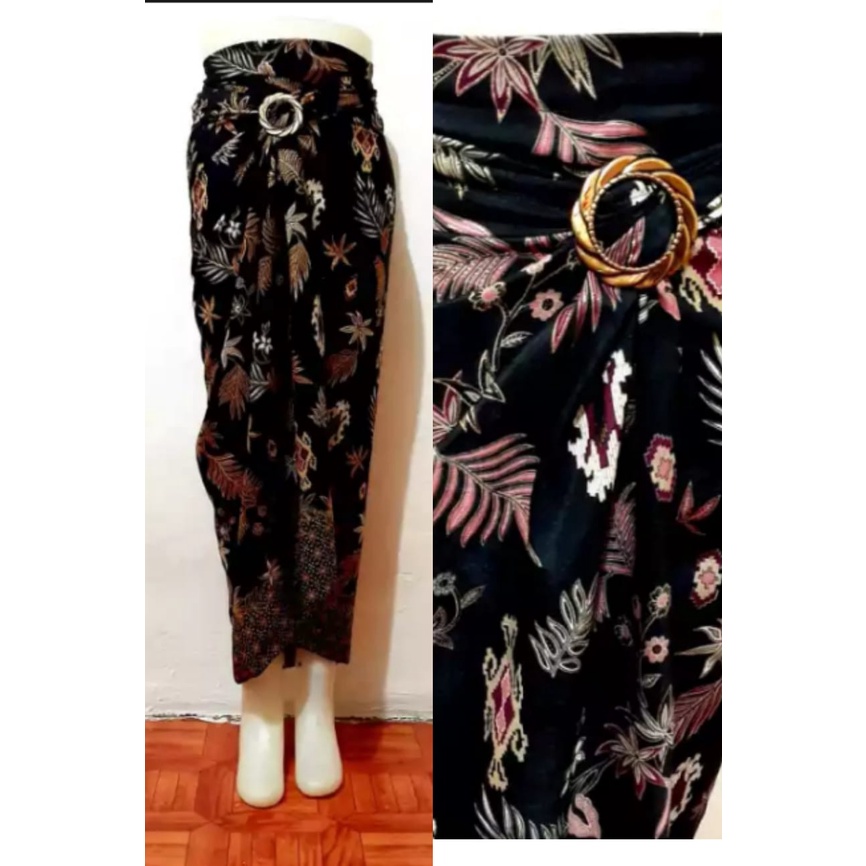 Rok Lilit Batik/Rok Lilit Bawahan Kebaya Rok All Size (Besar Kecil Bisa Pake)-6