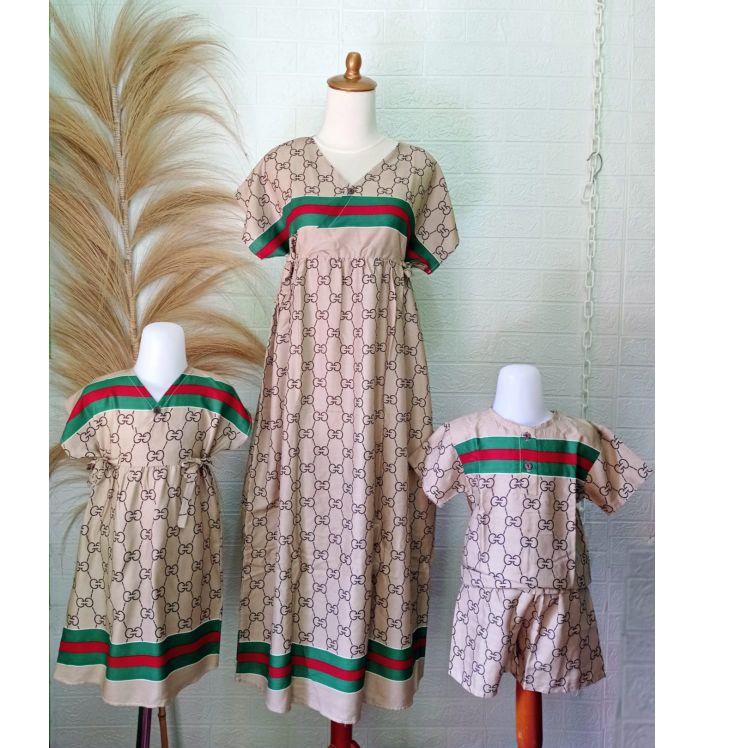 Paling Disukai.. Longdress kimono bisa couple ibu dan anak daster rayon