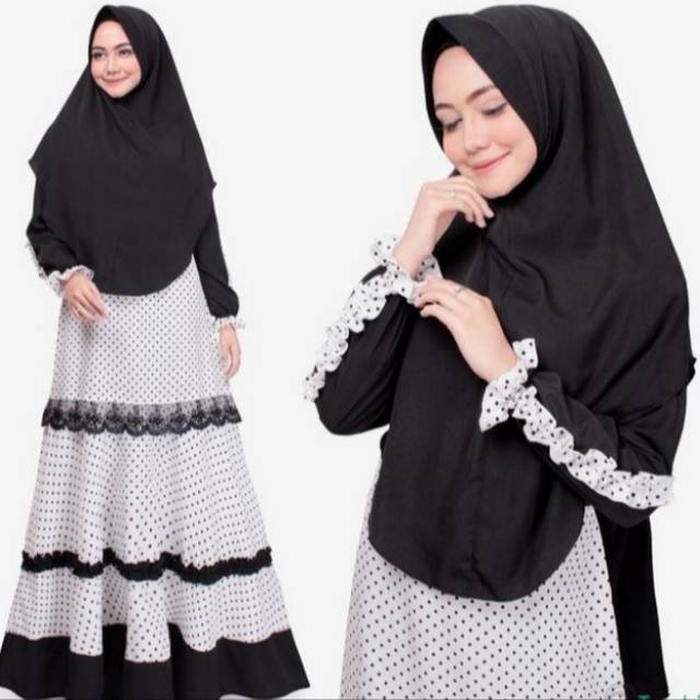 MAHYA SYARI baju  muslim  murah pakaian gamis  kekinian  