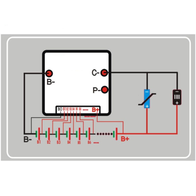 Btsg Lithium- for Protections Board BMS- Papan PCB Bekas Untuk Sepeda Listrik