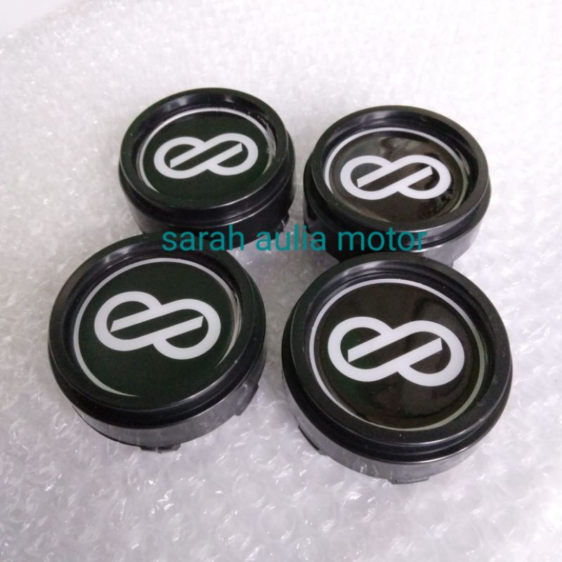 tutup velg dop roda racing ENKEI hitam