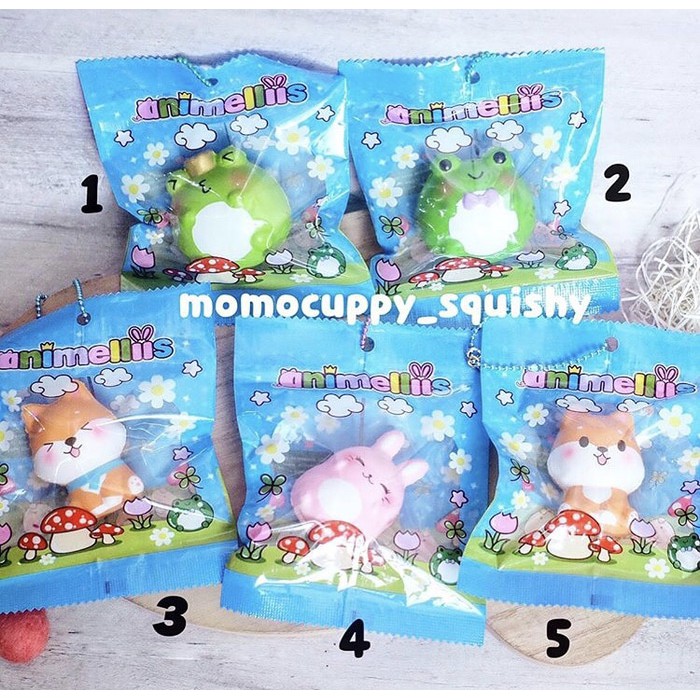 PROMO SQUISHY LICENSED mini animelliis by creamiicandy (100% ORI)