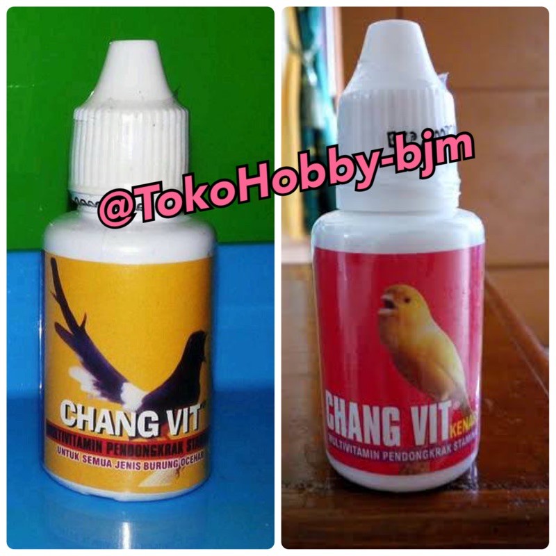 chang vit super kicau multivitamin vitamin obat burung harian kenari lovebird canary changvit