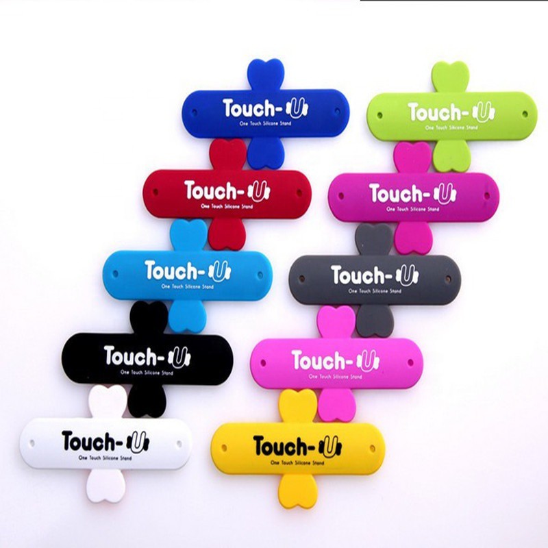 TOUCH U STAND HP UNIVERSAL SILIKON RING WARNA ACAK