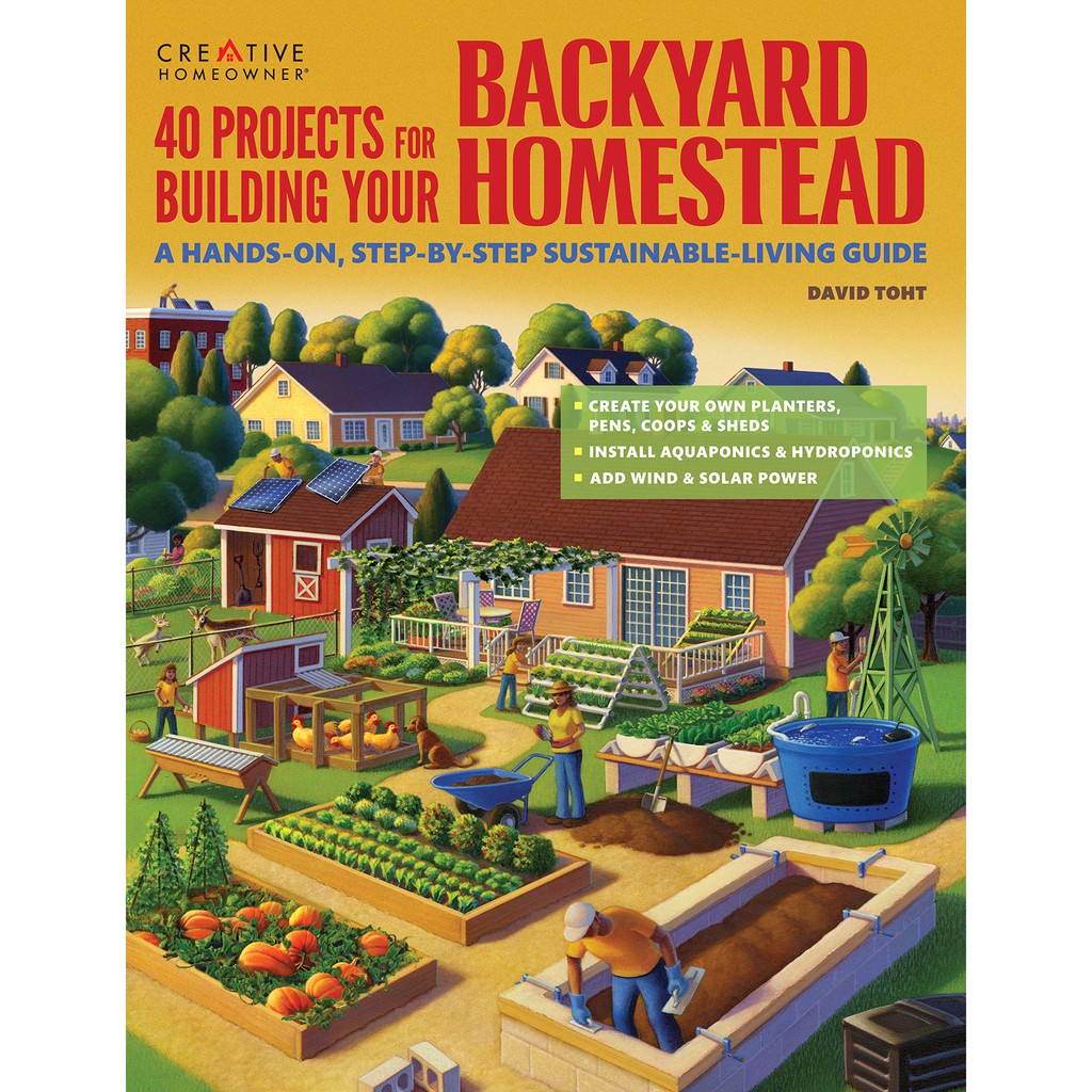 40 Projects For Building Your Backyard Homestead Shopee Indonesia