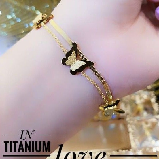 Titanium gelang wanita egh3