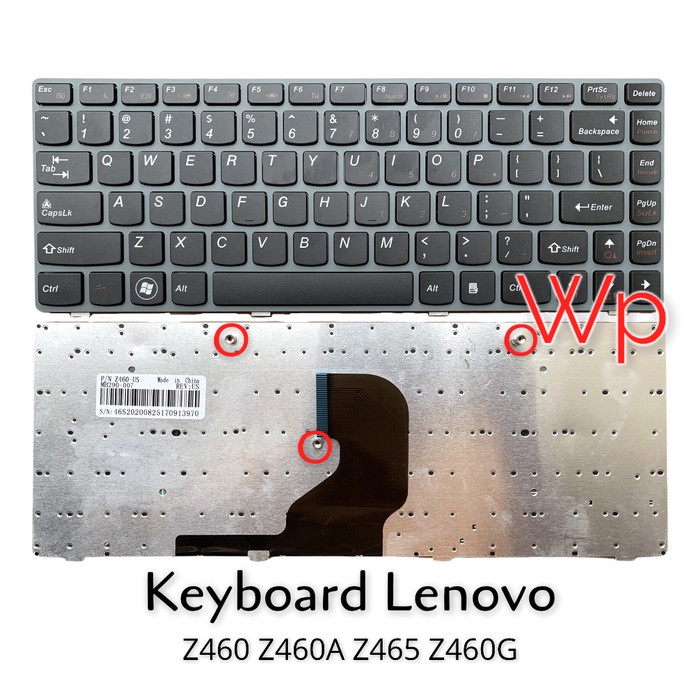 Keyboard Laptop Lenovo Ideapad Z460 Z460A Z465 Z460G