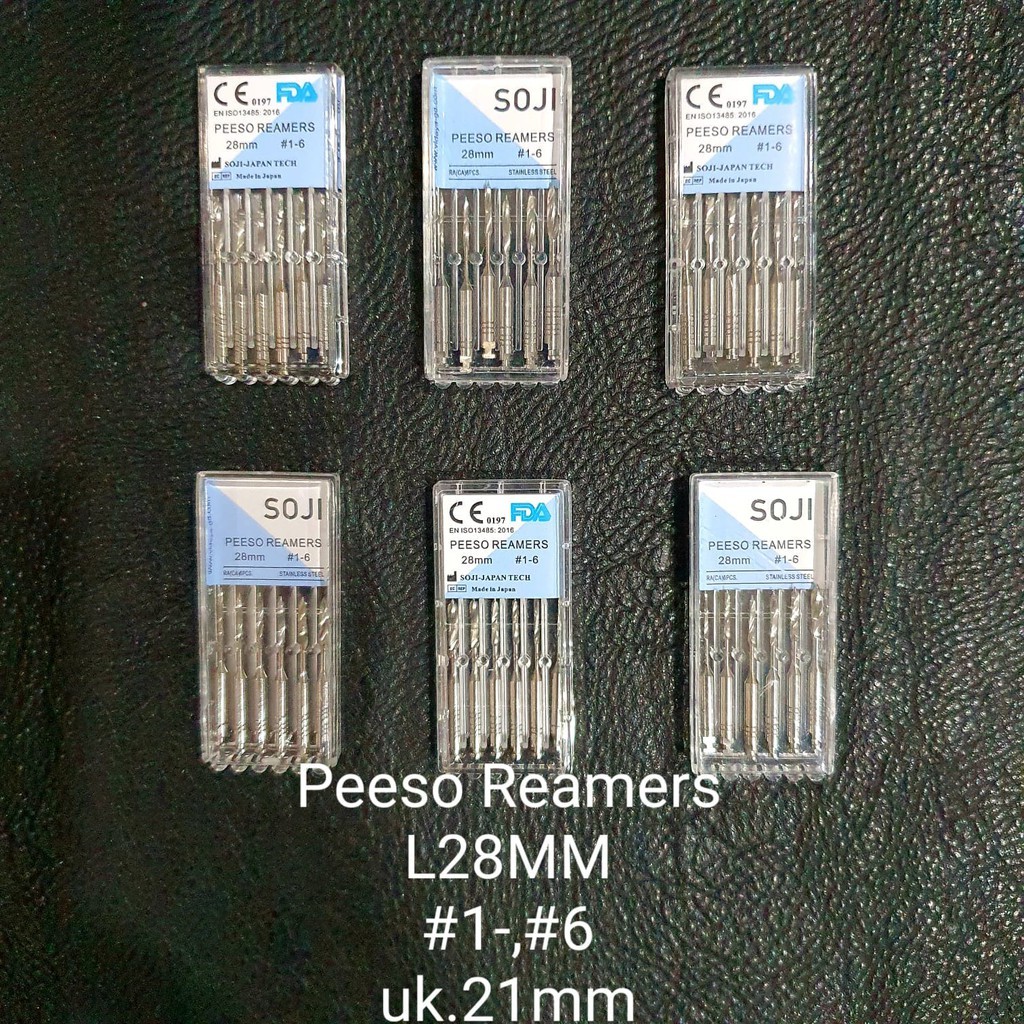 DENTAL PEESO REAMER REAMERS 28 MM