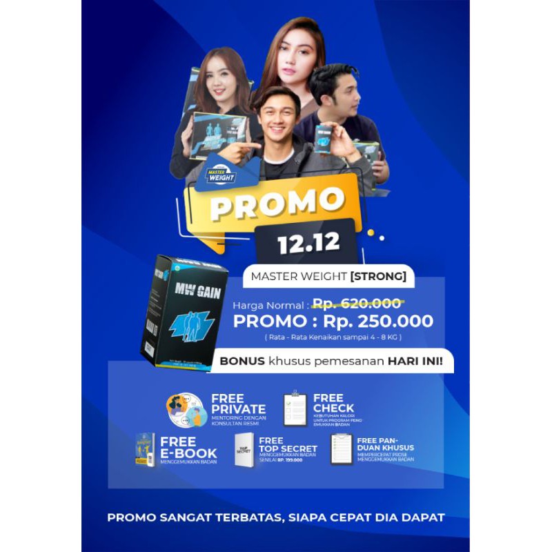 master weight paket strong promo 12.12-1