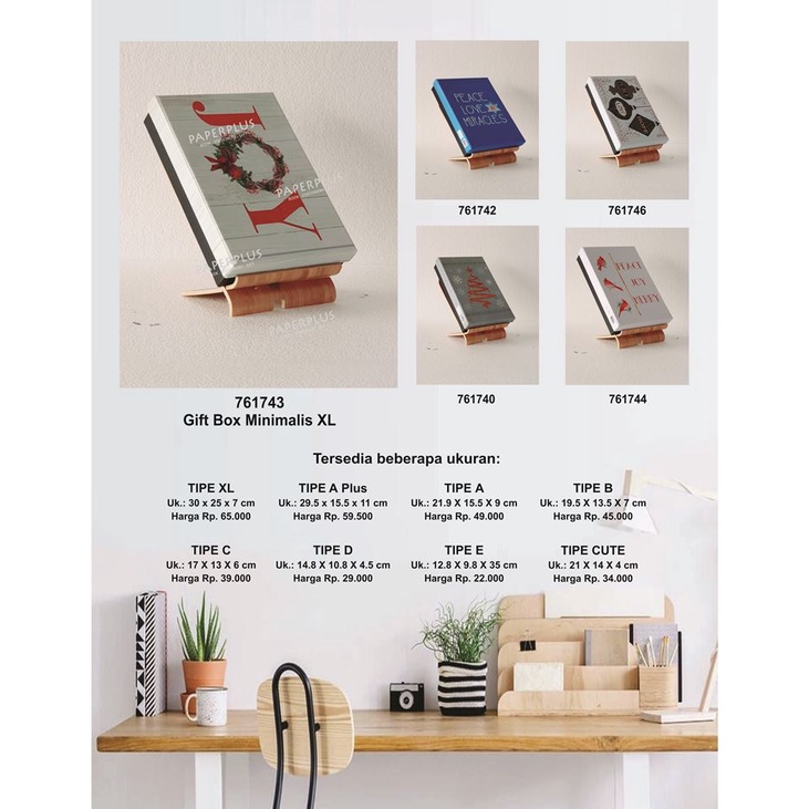 

Kotak kado/Kotak Hadiah/Gift Box Minimalis XL_Joy Pita