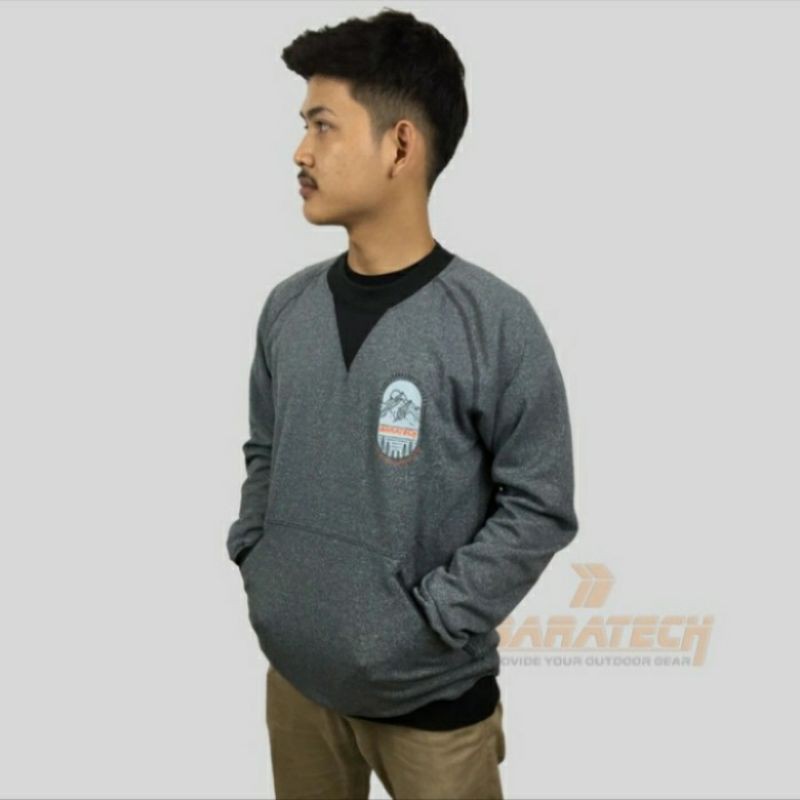 Baratech Sweater Hoodie Vnex Sweater Pria Wanita Outdoor