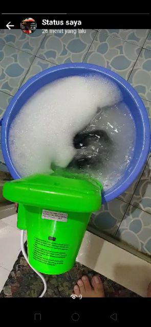 Nankai Japan Mesin Cuci Mini Portable Rewash Reclean Ember Low Watt