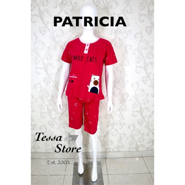 BAJU TIDUR PIYAMA TESSA PATRICIA 3/4
