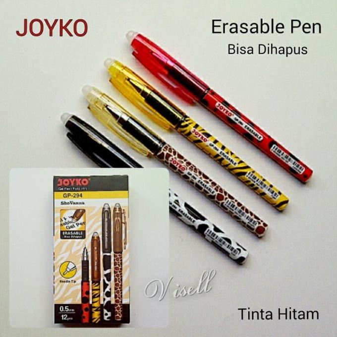 

populer] Bolpen Gel Joyko 294 Erasable