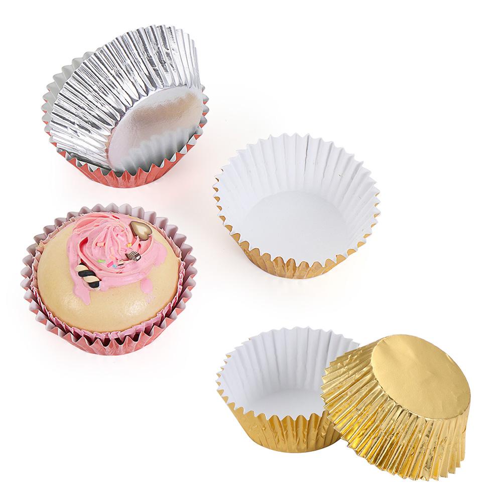 Suyo Kotak Cupcake / Muffin Bahan Aluminum Foil