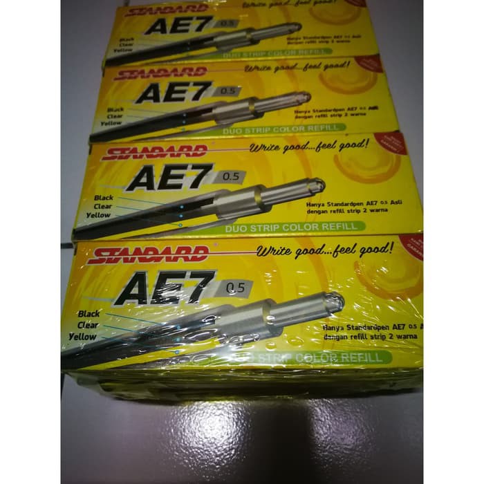

Promo PEN PULPEN STANDARD AE7 / AE-7 - Hitam Keren