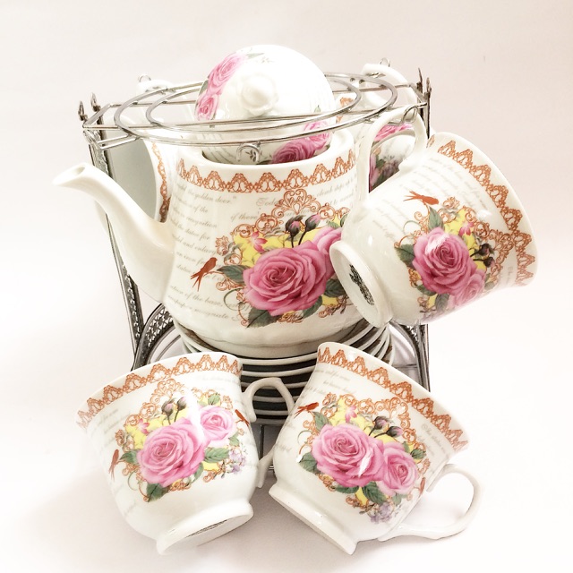 Tea set shabby