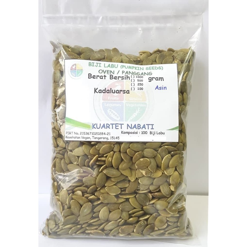 

2Kg Roasted Pumpkin Seed Salted - Biji Labu Kupas - Kuaci Oven - Asin