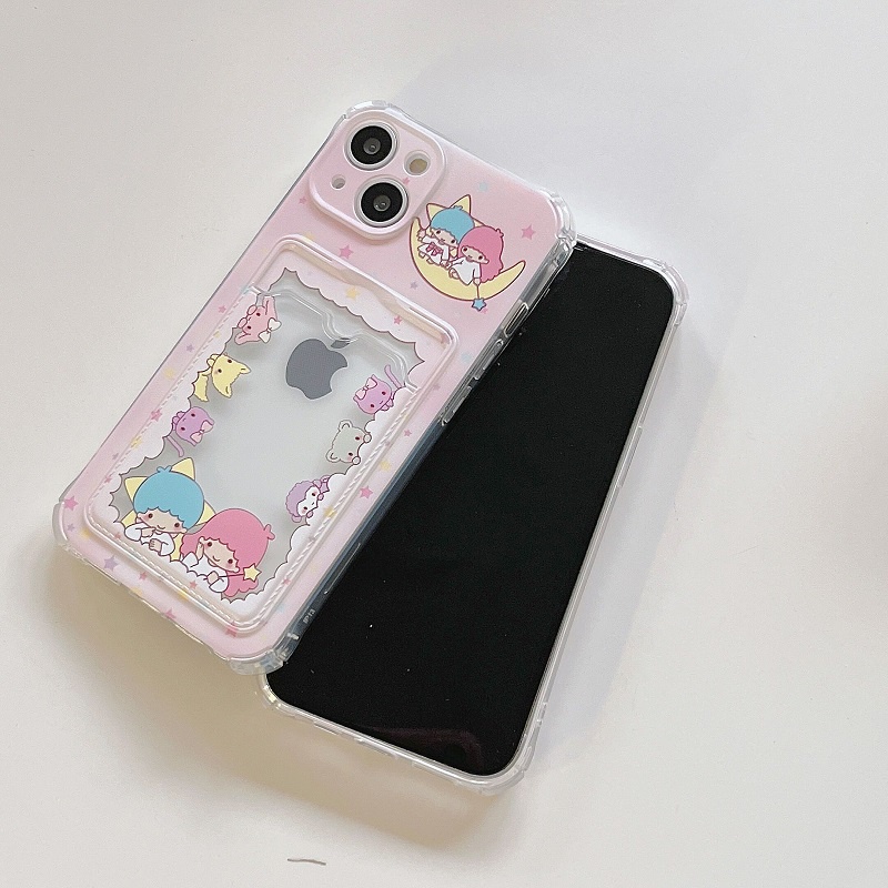 Soft Case Transparan Motif Kartun hellokitty Untuk iPhone 12 13 Pro MAX 11 X XR XS MAX 7 8 Plus