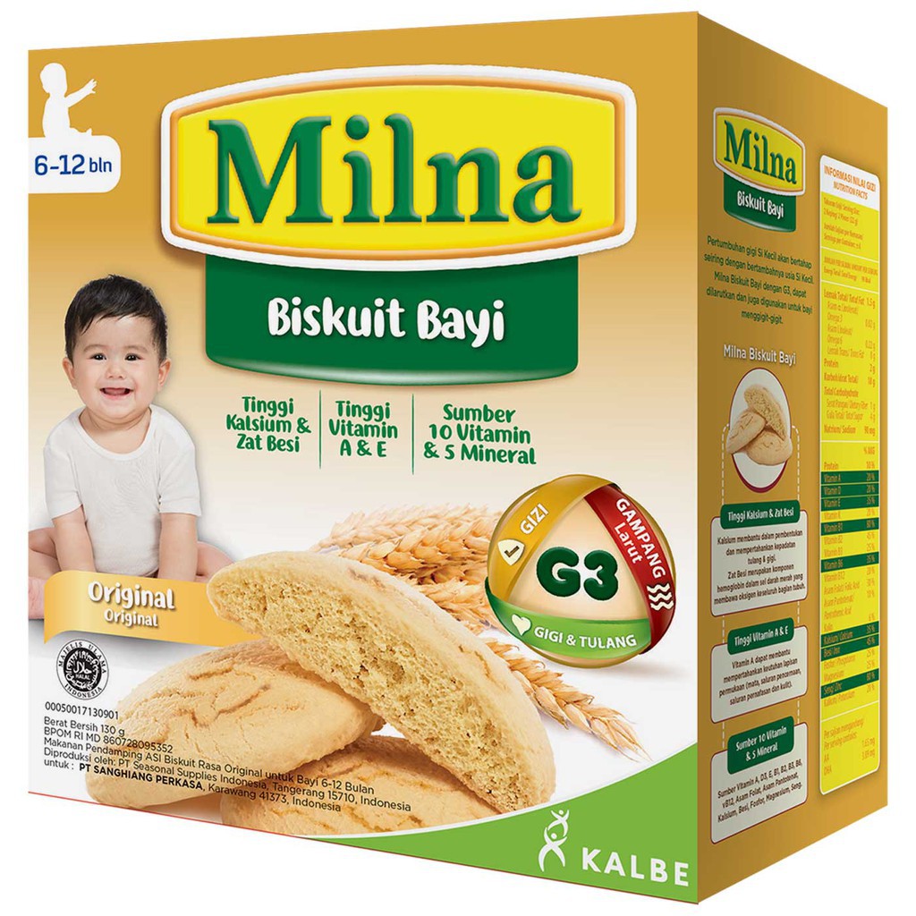 

MILNA BISKUIT ORIGINAL 130 GR