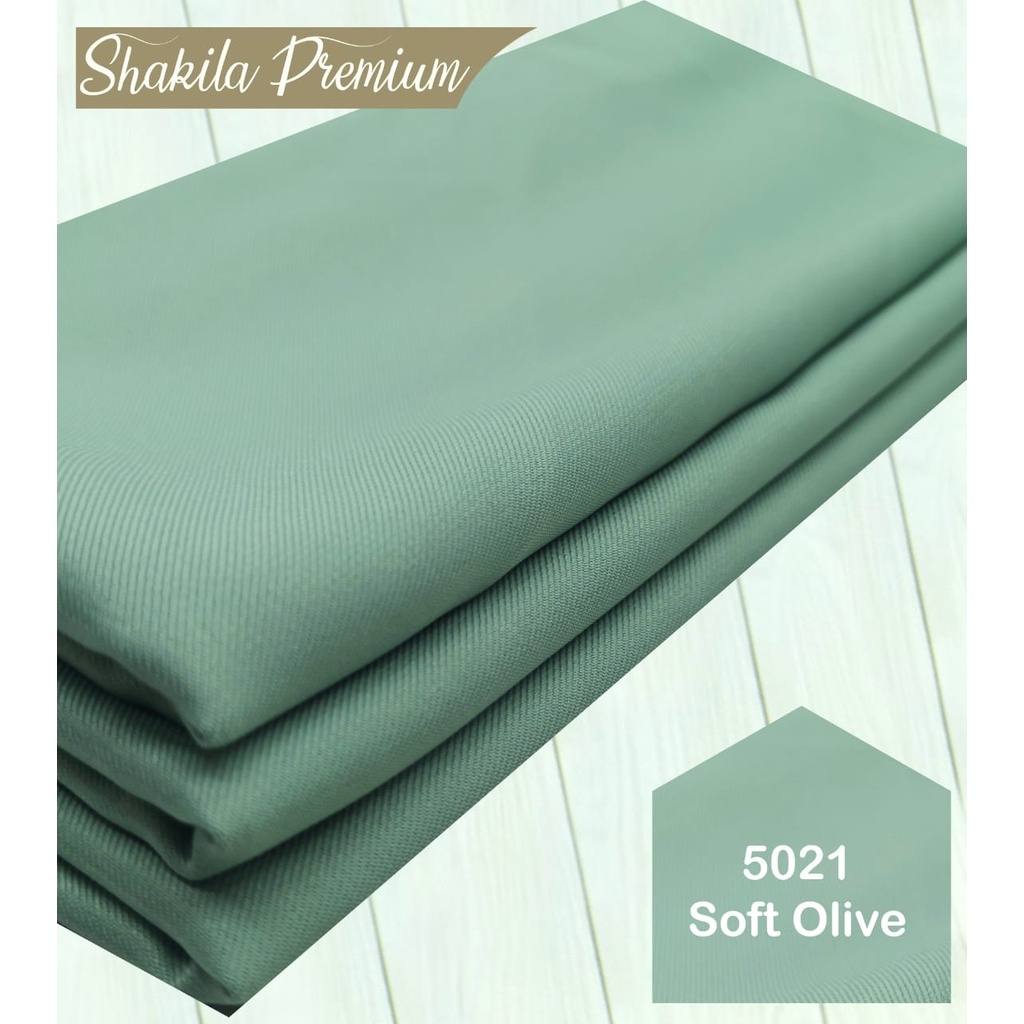 Multi Kain Shakila Shakila sakila sakilla premium lebar 1.5 meter-5021 soft olive
