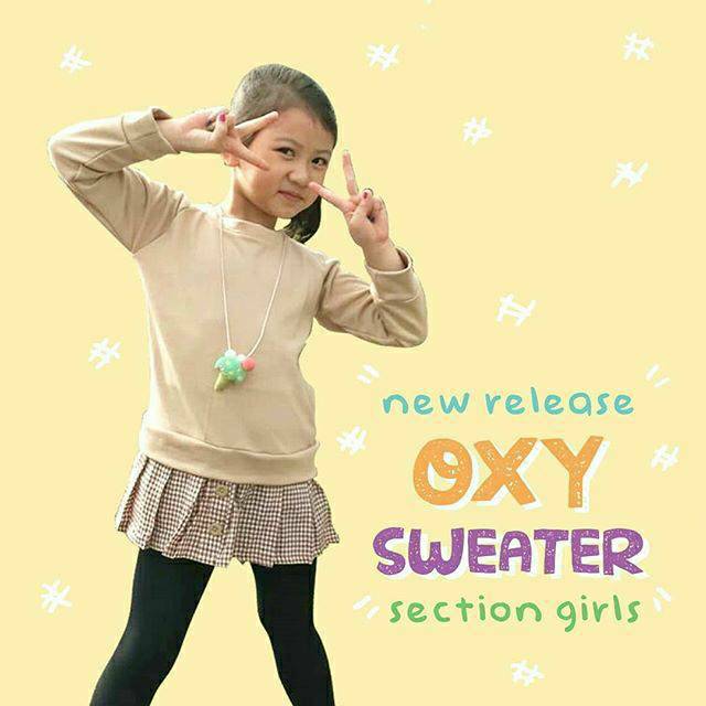 OXY SWEATER || SWEATER ANAK PEREMPUAN