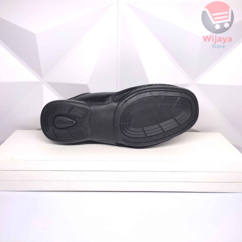 Sandal Pria Finotti TM 01 Sepatu Sendal Kulit Asli Slop Formal Finotti Original untuk Pria Laki-Laki