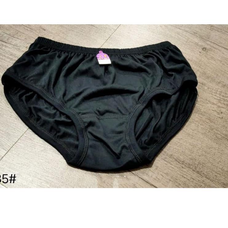 Big Sale.. CD WANITA HITAM KATUN // CD WANITA LUSINAN // 12PCS