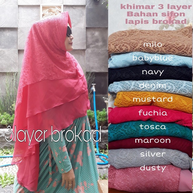 Khimar 3 Layer
