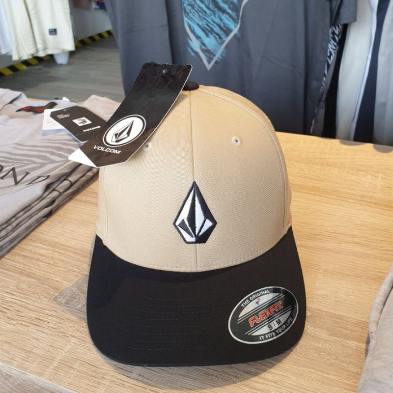 Topi Volcom Original Full Stone Logo Flexfit Cap