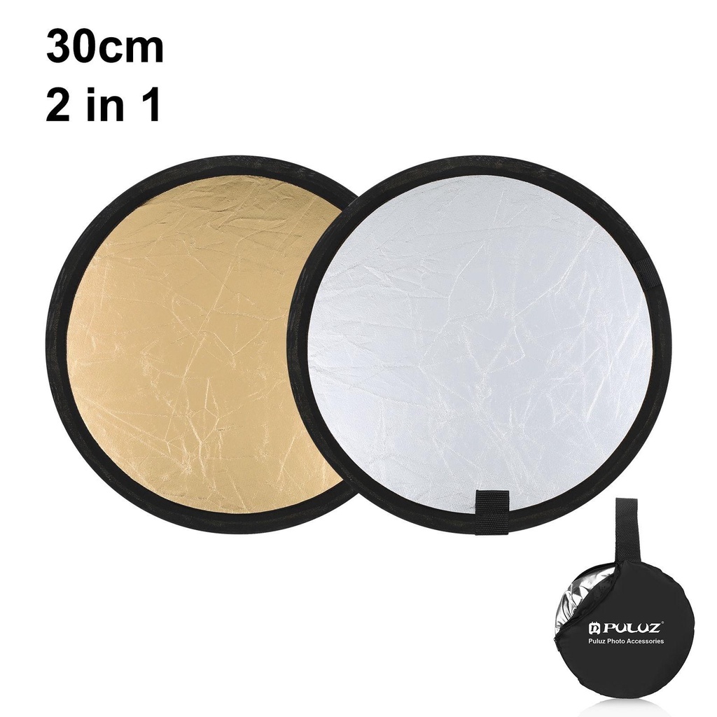 R-FLOWER Reflector Board Portable 2in1 2warna Papan Fotografi