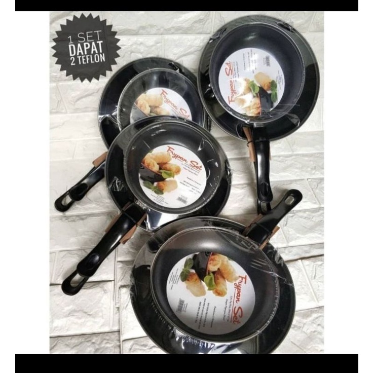 teflon / teflon anti lengket / teflon maspion / 1 paket isi 2