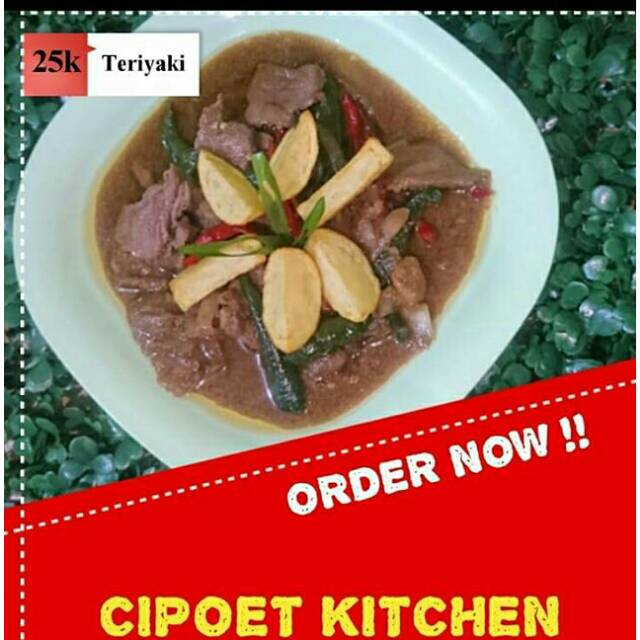 

Beef teriyaki only 25k/ porsi mix kentang goreng