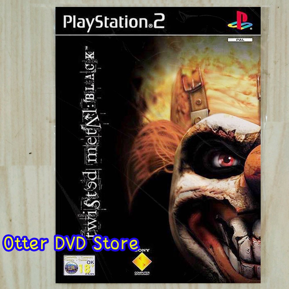 Kaset Game PS2 PS 2 Twisted Metal - Black