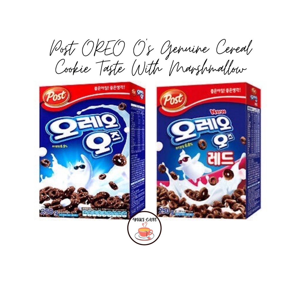 

SEREAL - POST O'S RED GENUINE CEREAL COOKIE TASTE WITH MARSHMALLOW