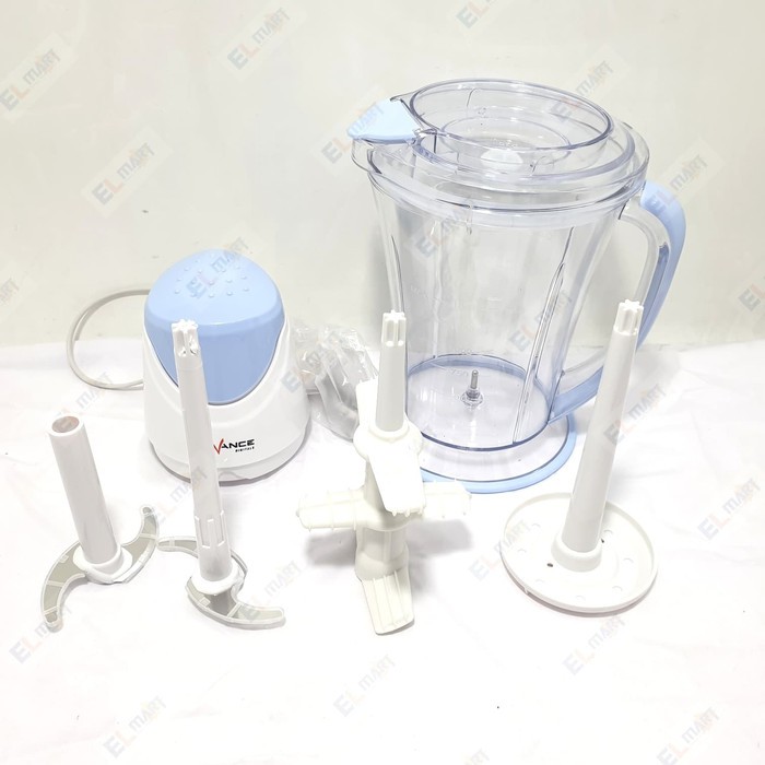 Food chopper plastik multifungsi 1,5L ADVANCE CHP15 -penggiling daging