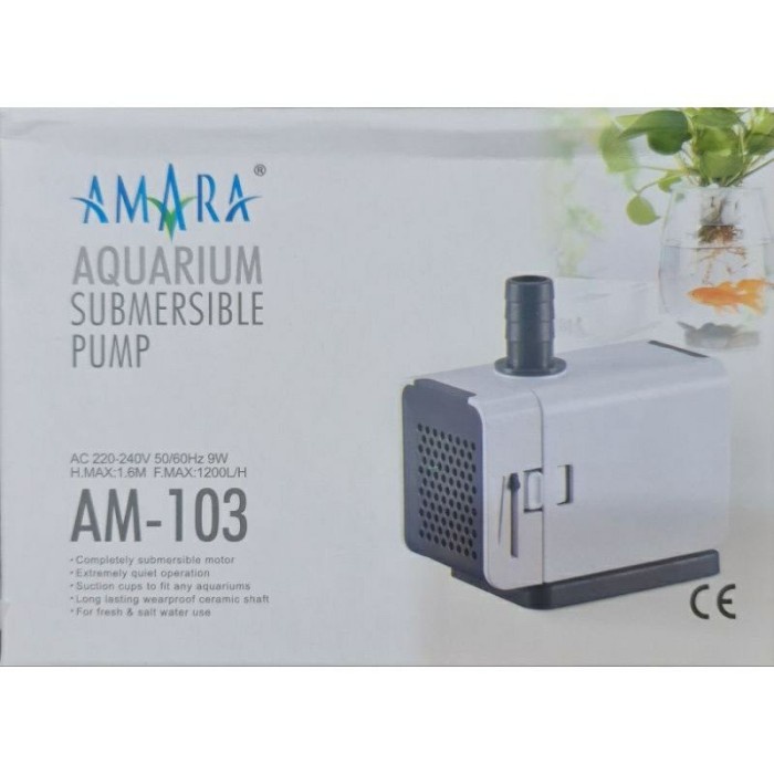 POMPA AIR AQUARIUM POWER HEAD AMARA AM103 AMARA AM 103 POMPA HIDROPONIK LOW WATT