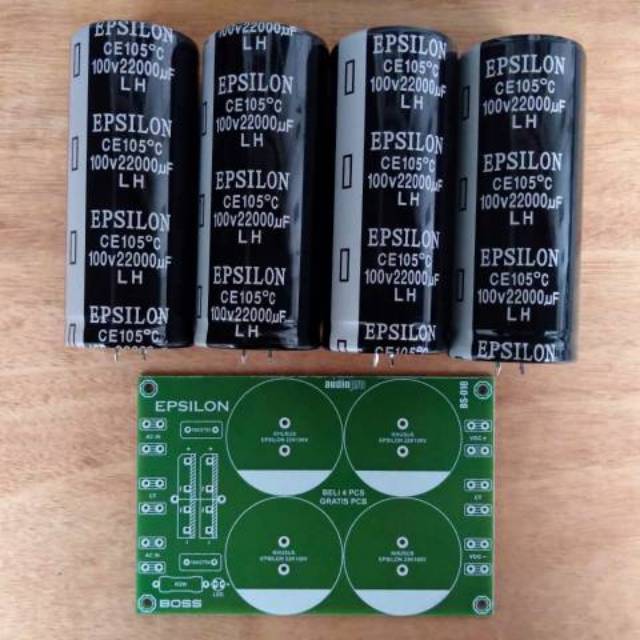 Pelove_Night Elco Epsilon 22000Uf 100V Original 22000Uf 100V