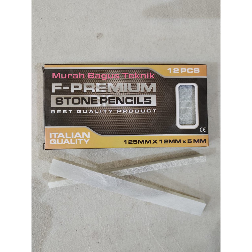 

F-Premium Stone Pencils Italian Quality Kapur Besi Ferrari