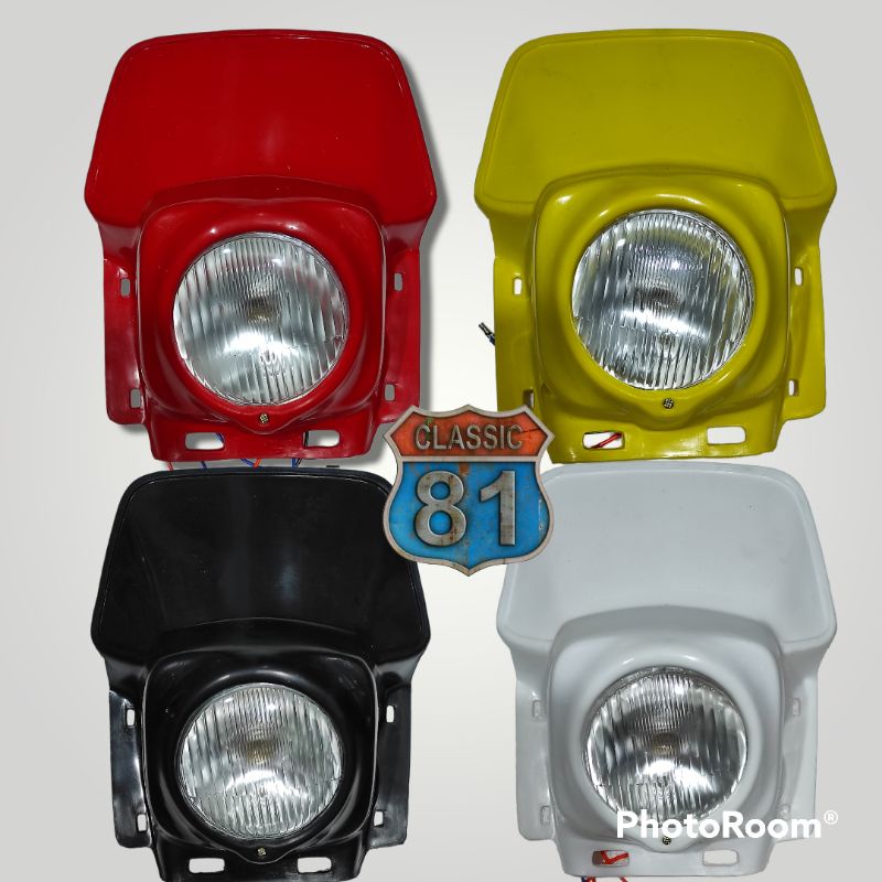 LAMPU DEPAN TRAIL VINTAGE REP ELBA