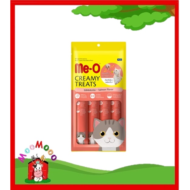 Salmon - Meo Creamy Treats Liquid Snack Meo Kucing