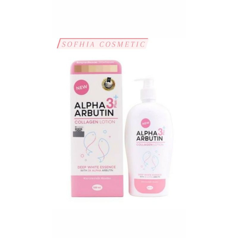 alpha arbutin collagen lotion