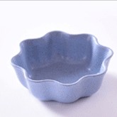 AGB - APM 200 - Piring Bumbu Kecap - Piring Mini - Piring Saus - Piring Kecil - Piring Sambal / Cabe-BLUE FLOWER