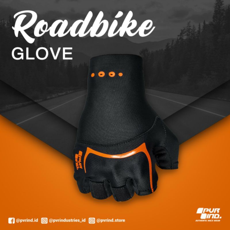SARUNG TANGAN SEPEDA PVR IND / ROADBIKE GLOVE 2021