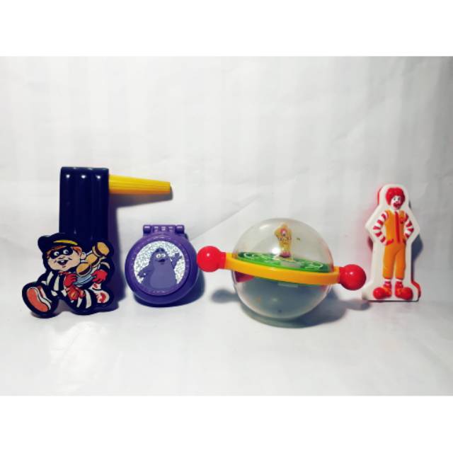 Happy Meal Mcd Maskot Musik Kitiran Ronald Maze Puzzle Cermin Toy Rare